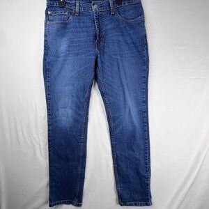 Levis 511 Slim Fit Mens Jeans Blue Denim W33 L30 Medium Wash 04511-1163